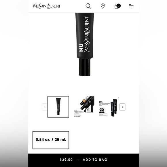 NEW Yves Saint Laurent Nu Blotting Lotion - Picture 2 of 5